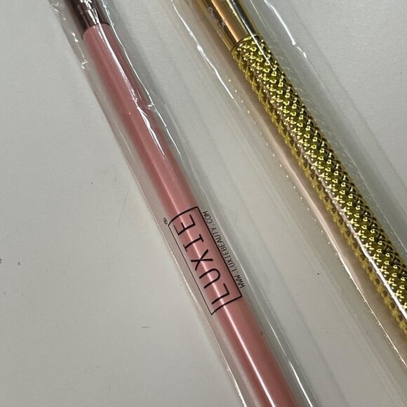 Luxie Brush & Moda Brushes Eyeshadow Brush Duo 245 Small Shader Triad Eye - Picture 2 of 5